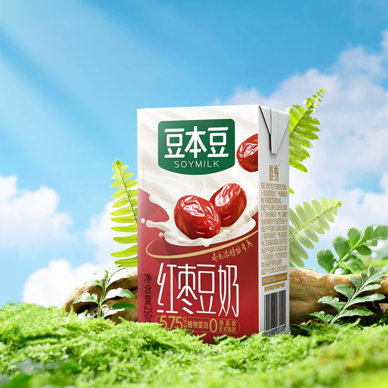 豆本豆唯甄蜂蜜荔枝味豆奶250ml×24盒 26.01元 - 86线报 豆本豆唯甄蜂蜜荔枝味豆奶250ml×24盒 26.01元 - 86线报