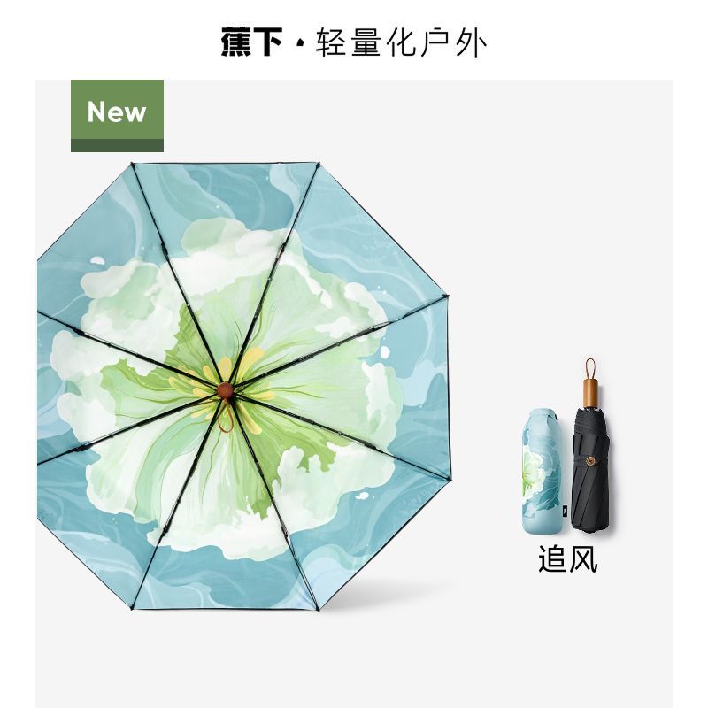 蕉下双层防晒黑胶小黑伞 70.69元 - 线报酷