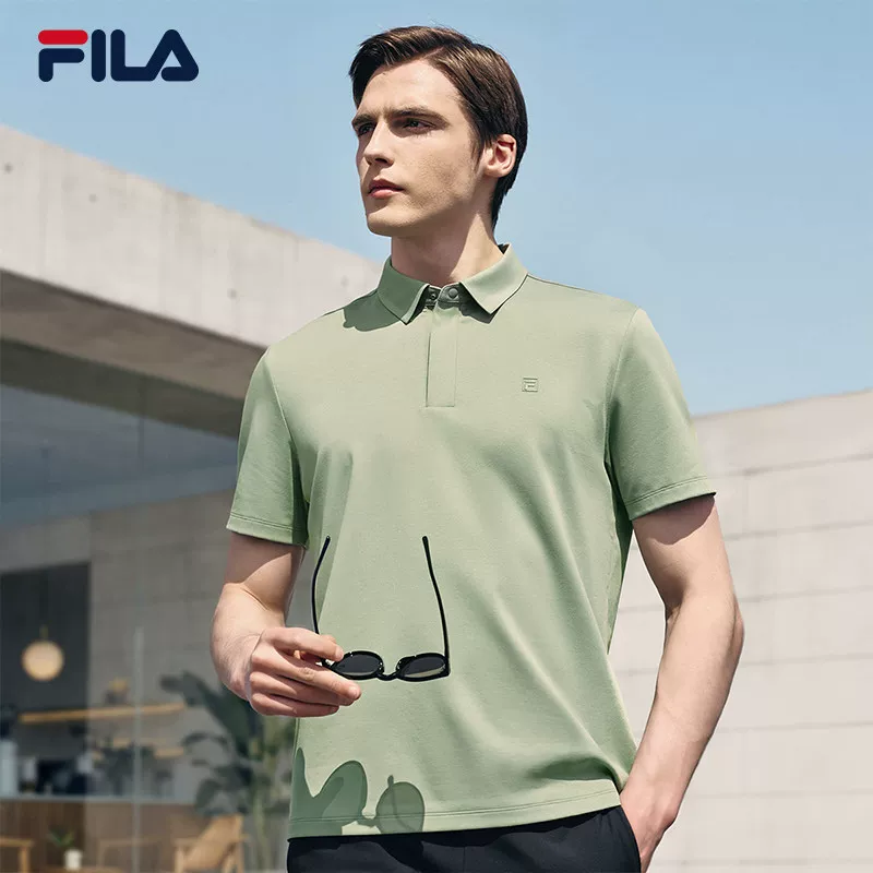 FILA男子短袖POLO衫F11M628101F 197.99元 - 线报酷