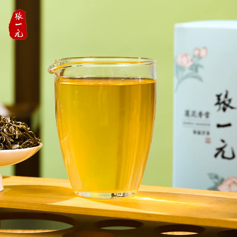 张一元茶叶茉莉花茶莲花香雪新茶浓香型春茶茶礼特种100g罐装 240元 - 86线报