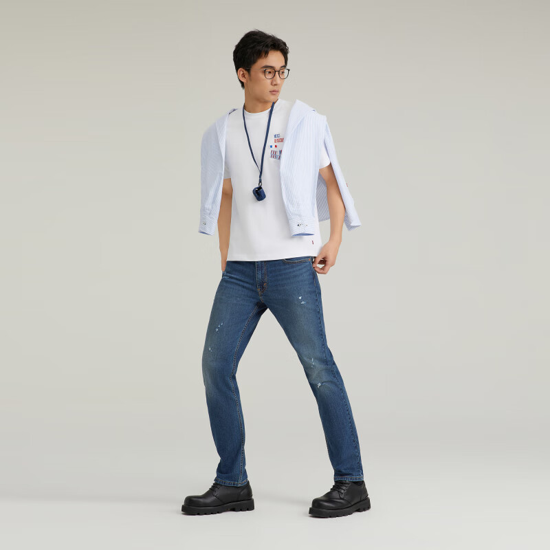 Levi's 511修身男士复古修身牛仔裤个性潮流百搭04511-6196 259.3元 - 86线报