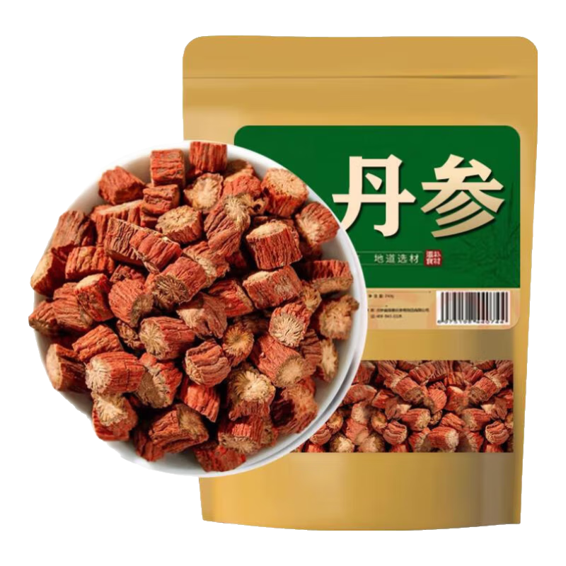 特级野生丹参500g无硫丹参片泡水泡茶搭黄芪 17.36元 - 86线报