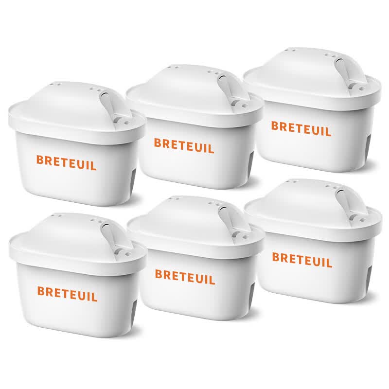 BRETEUIL通用碧然德滤芯净水壶过滤器8支升级版滤芯 57.35元 - 86线报