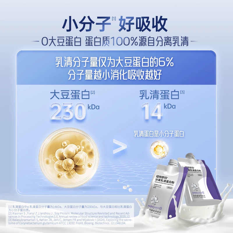 纽特舒玛乳清蛋白质粉22.6g*10袋 278元 - 86线报