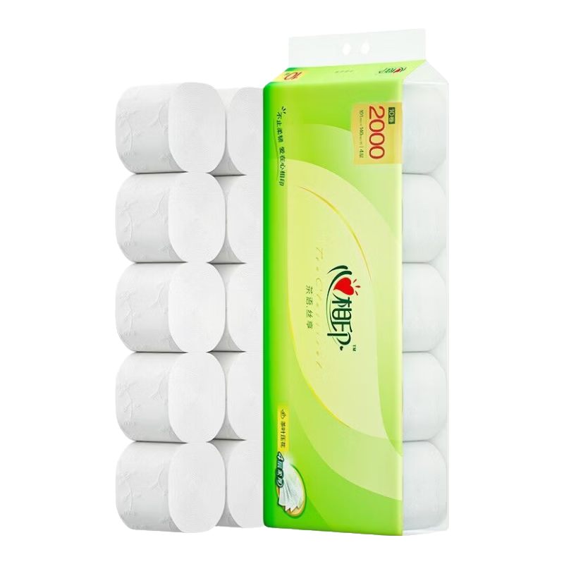 心相印茶卷纸无芯4层200g/卷×10卷 16元 - 清风线报