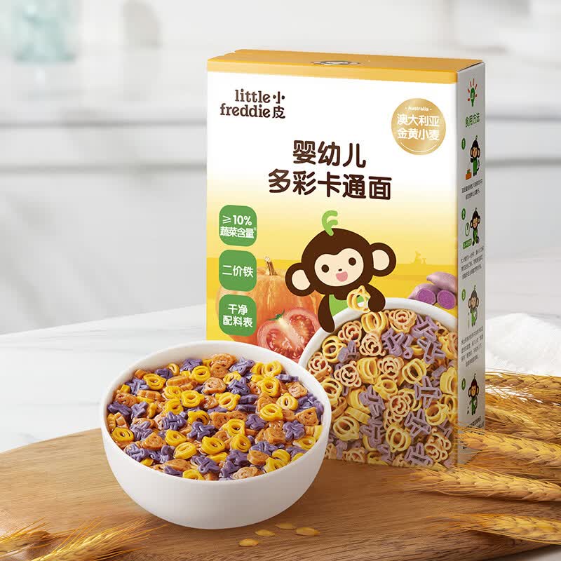 LittleFreddie婴幼儿12月+卡通造型面175g 22元 - 86线报 LittleFreddie婴幼儿12月+卡通造型面175g 22元 - 86线报