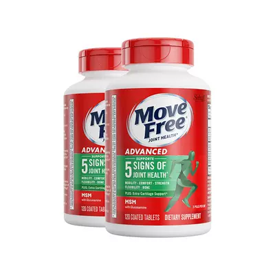 益节Move Free氨糖维骨力软骨素关节绿标120*2 626.96元 - 86线报