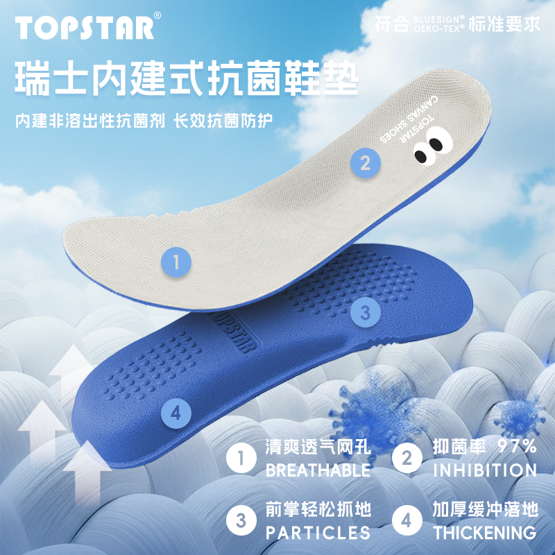 TOPSTAR儿童凉鞋塔皮星夏季幼儿园室内鞋软底鞋 99元 - 86线报