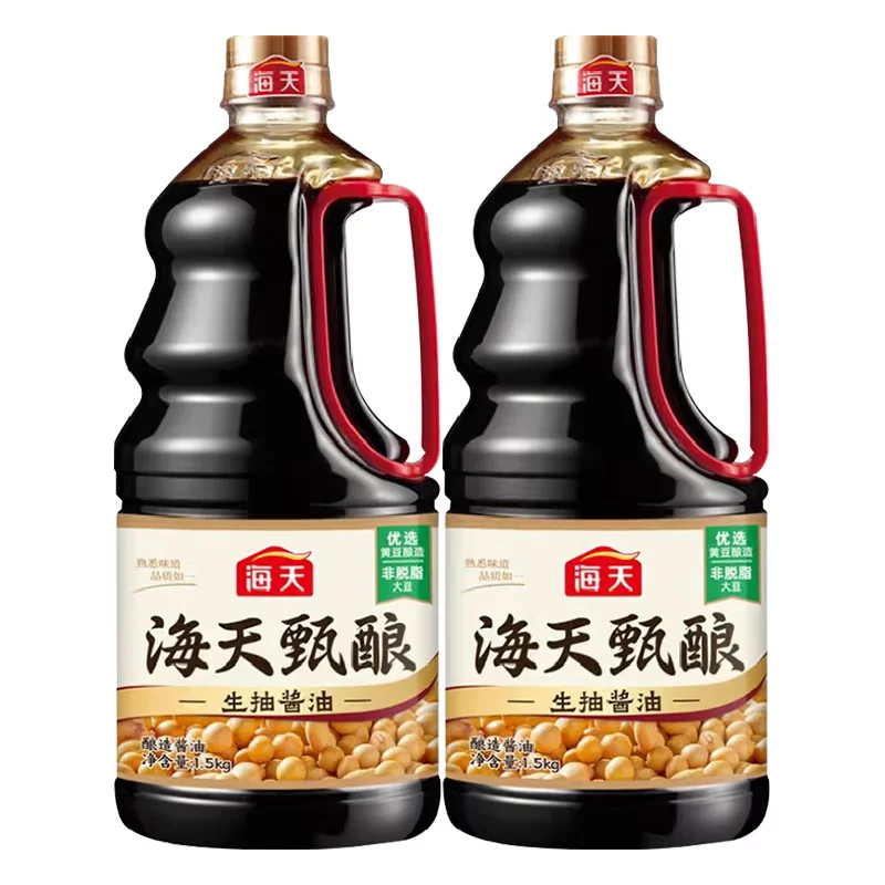 海天甄酿生抽1.5kg*2 15.8元 - 86线报 海天甄酿生抽1.5kg*2 15.8元 - 86线报