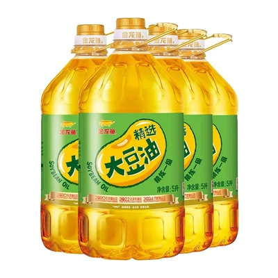 金龙鱼精炼一级大豆油5L 42.1元 - 86线报