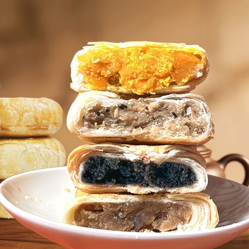 三太子黄庄月饼300g 4.86元 - 美泡泡