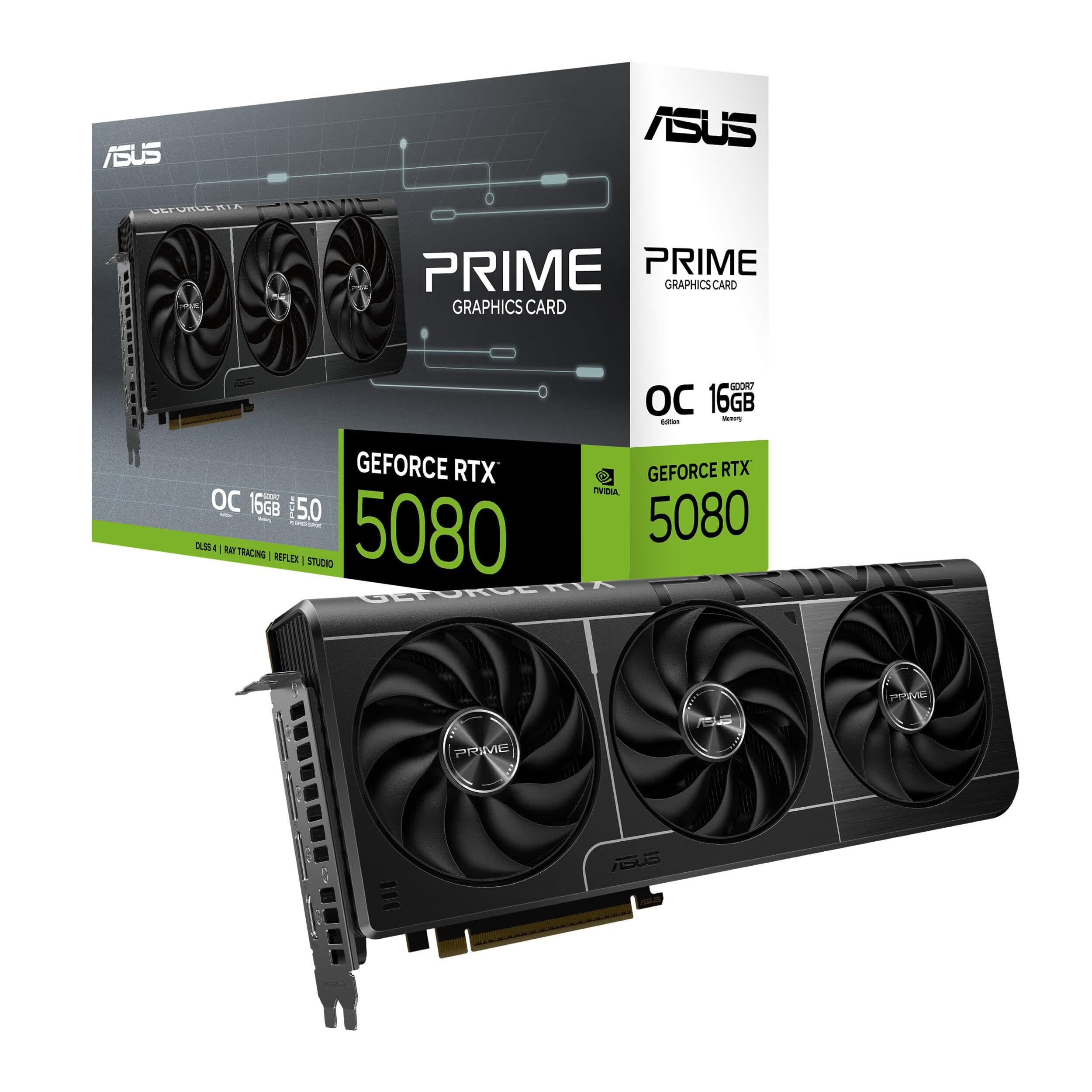 华硕SFFReady Prime GeForce RTX 5080OC版16GB GDDR7 - 86线报 华硕SFFReady Prime GeForce RTX 5080OC版16GB GDDR7 - 86线报