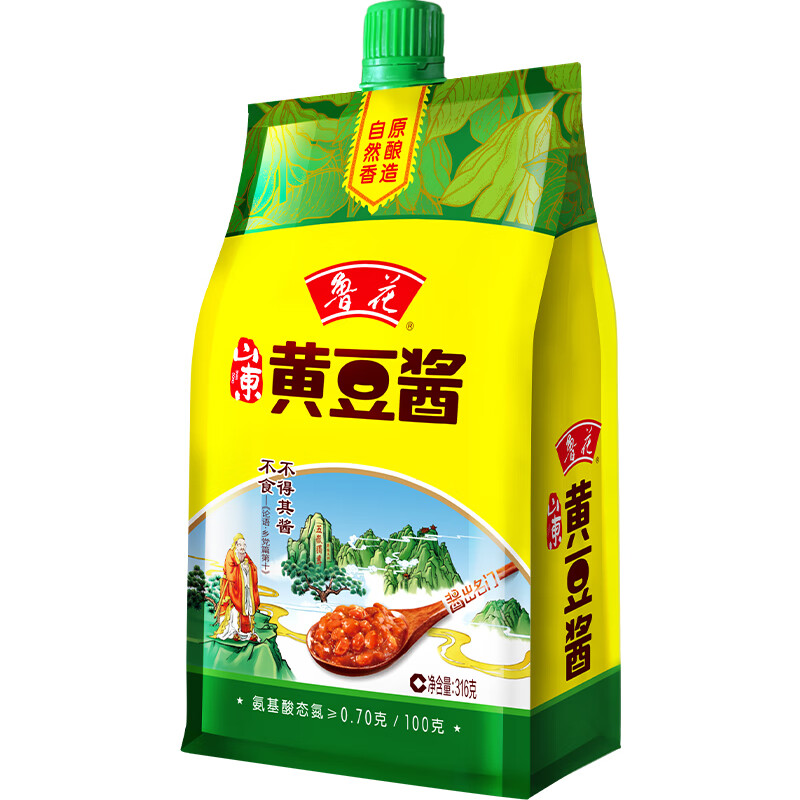 鲁花黄豆酱316g 2.9元 - 86线报