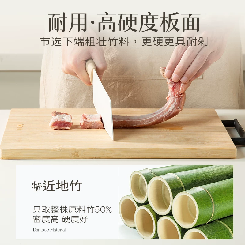 双枪家用抗菌防霉实木竹菜板 10.71元 - 线报酷