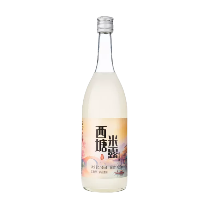 西塘老酒750ml×1瓶米露发酵酒低度糯米酒 9.97元 - 线报酷