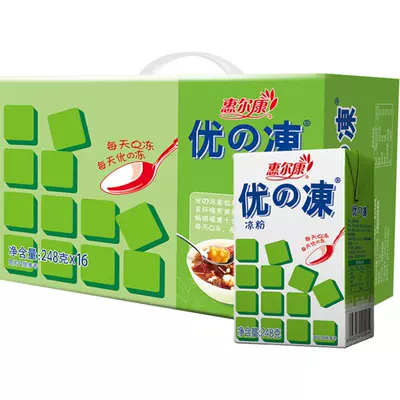 惠尔康仙草冻清凉饮品原味248g*16盒 22.81元 - 86线报 惠尔康仙草冻清凉饮品原味248g*16盒 22.81元 - 86线报