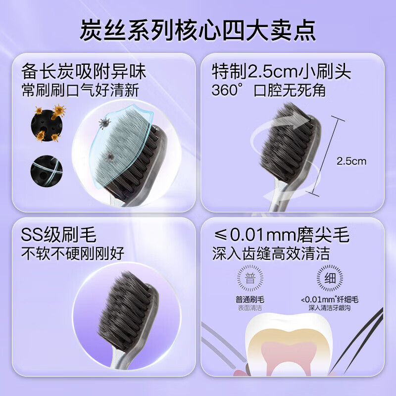 舒客超软毛护龈牙刷2支到手16支 3.63元 - 美泡泡 舒客超软毛护龈牙刷2支到手16支 3.63元 - 美泡泡