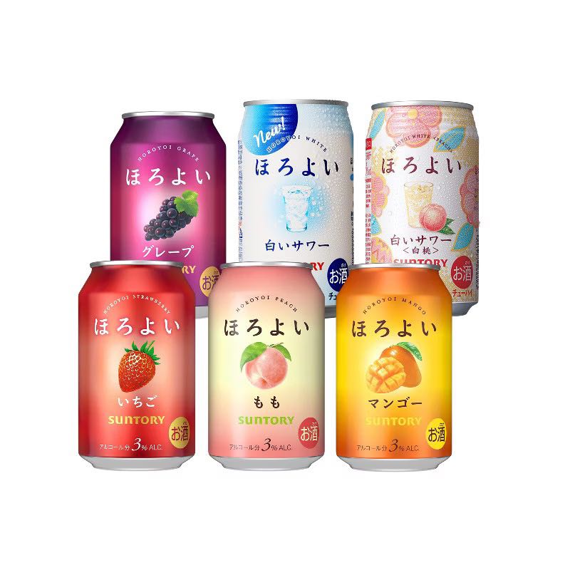 HOROYOI预调鸡尾酒350ml*6罐 17.28元 - 折送网