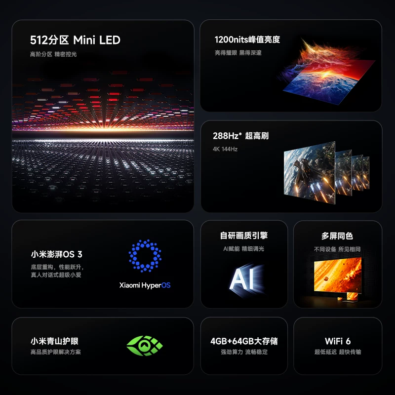 红米X 2026款液晶电视 3484.15元 - 86线报