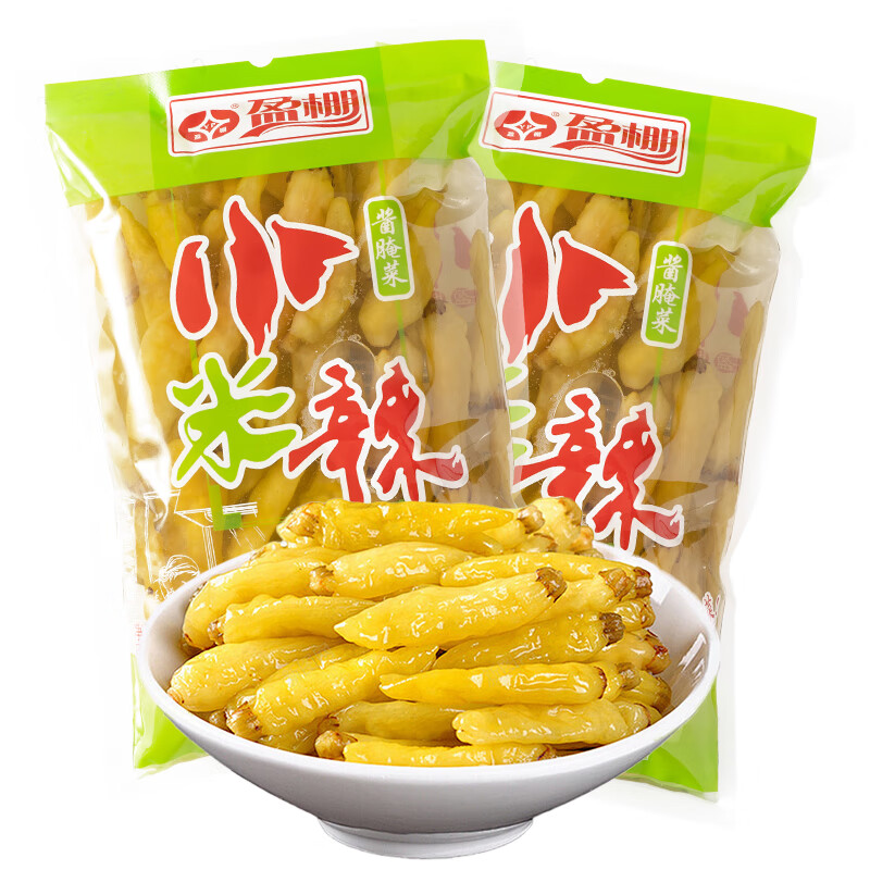 民福记泡小米辣泡凤爪调料老坛泡椒500g*2袋 1.49元 - 86线报