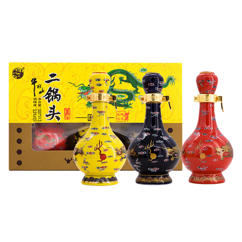 牛栏山二锅头53%vol清香型白酒50ml*3瓶 31.55元 - 86线报