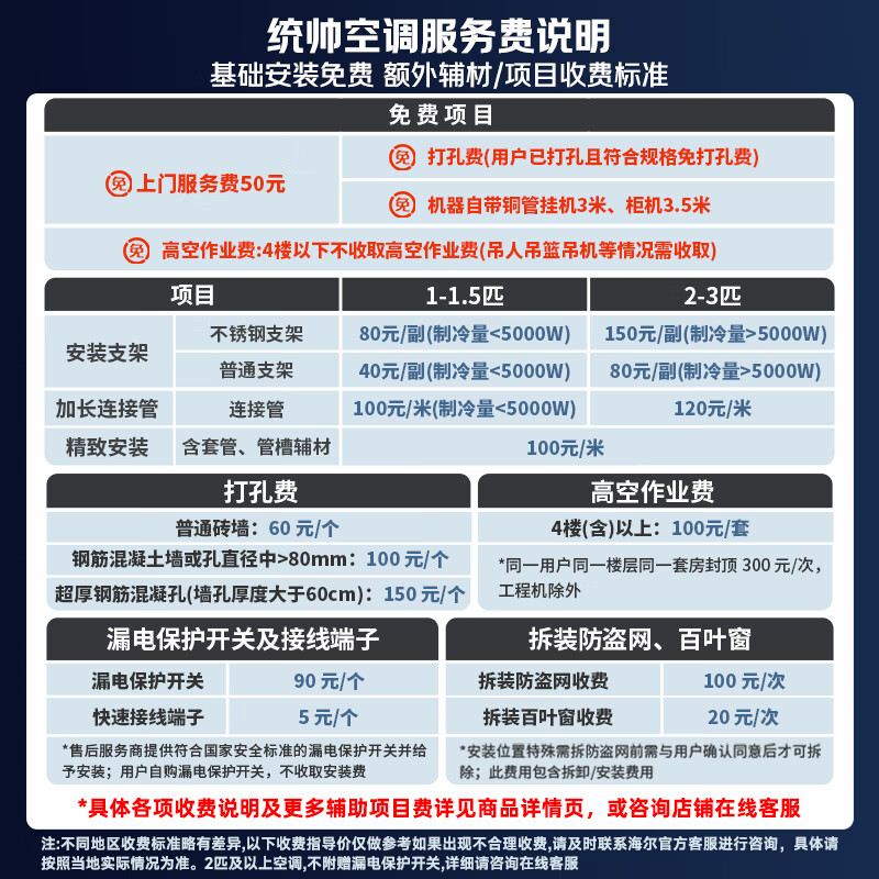 海尔超一级能效变频空调 1263.98元 - 86线报 海尔超一级能效变频空调 1263.98元 - 86线报