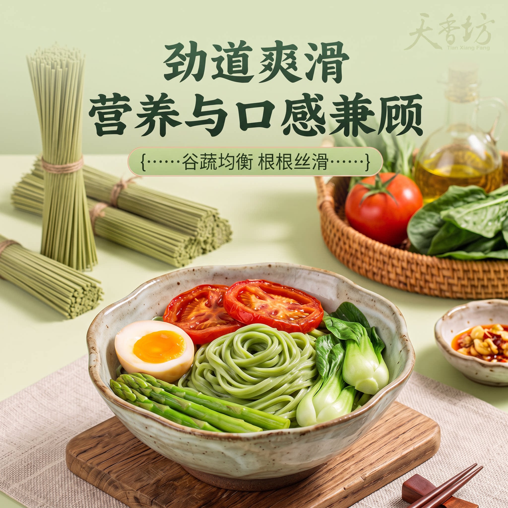 天香坊桑叶苦瓜芹菜面100g*10包 10.9元 - 86线报