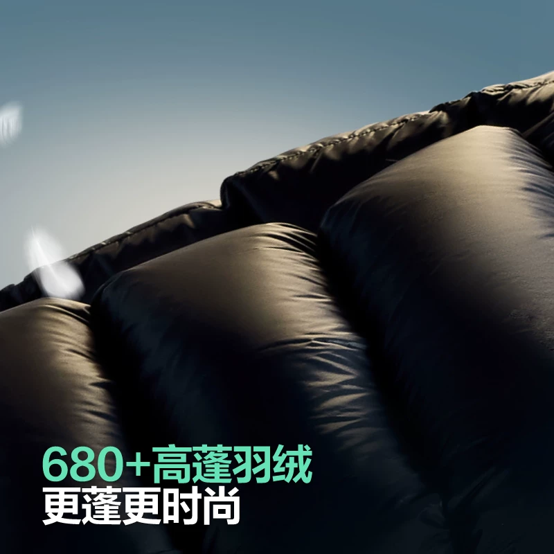 波司登泡芙系列防风保暖男女同款高蓬鹅绒立领连帽羽绒服B250243120 892元 - 86线报