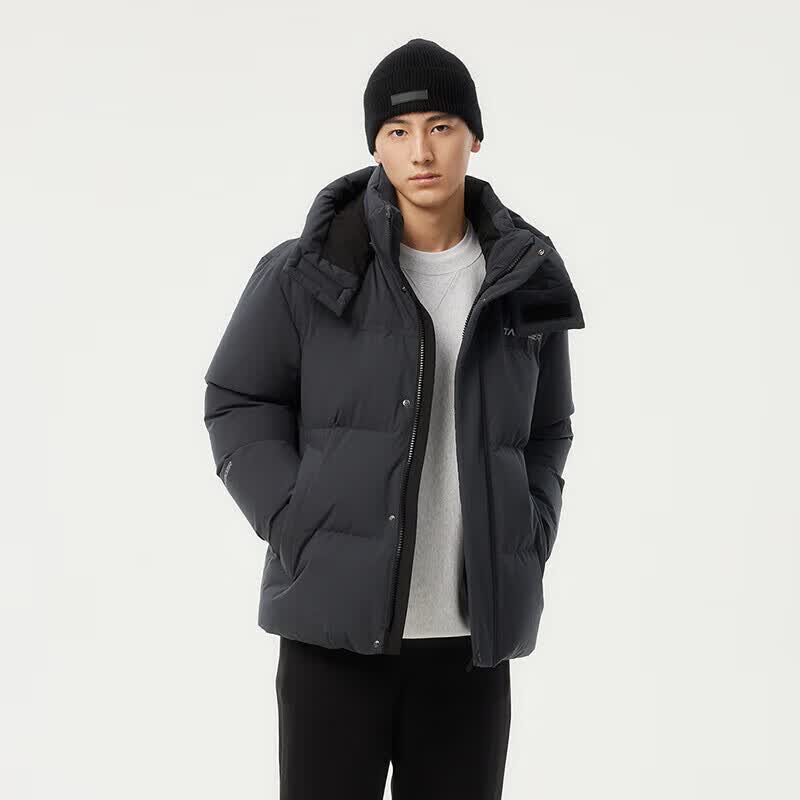 坦博尔蓄热内里羽绒服男士短款休闲保暖冬季外套TAF550335D 401.4元 - 86线报