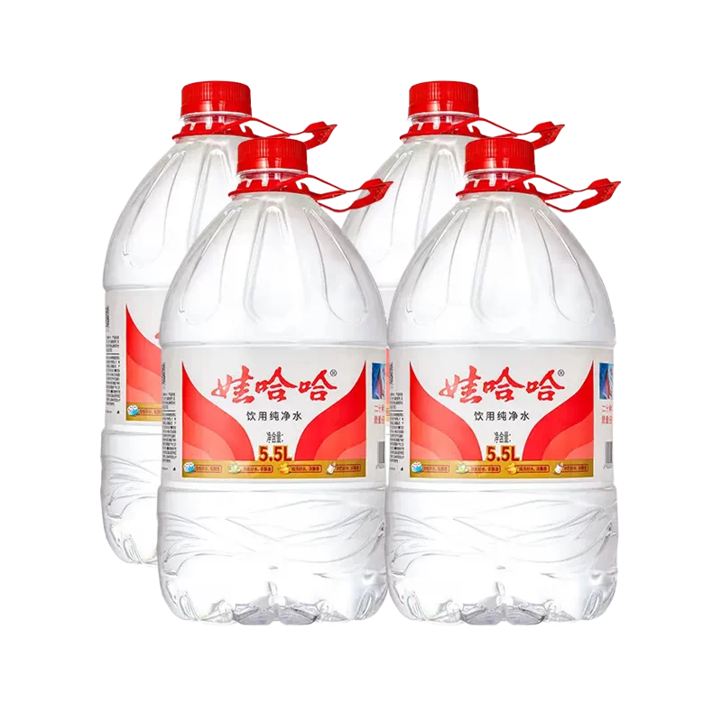 娃哈哈饮用纯净水5.5L*4桶箱装 33.42元 - 86线报