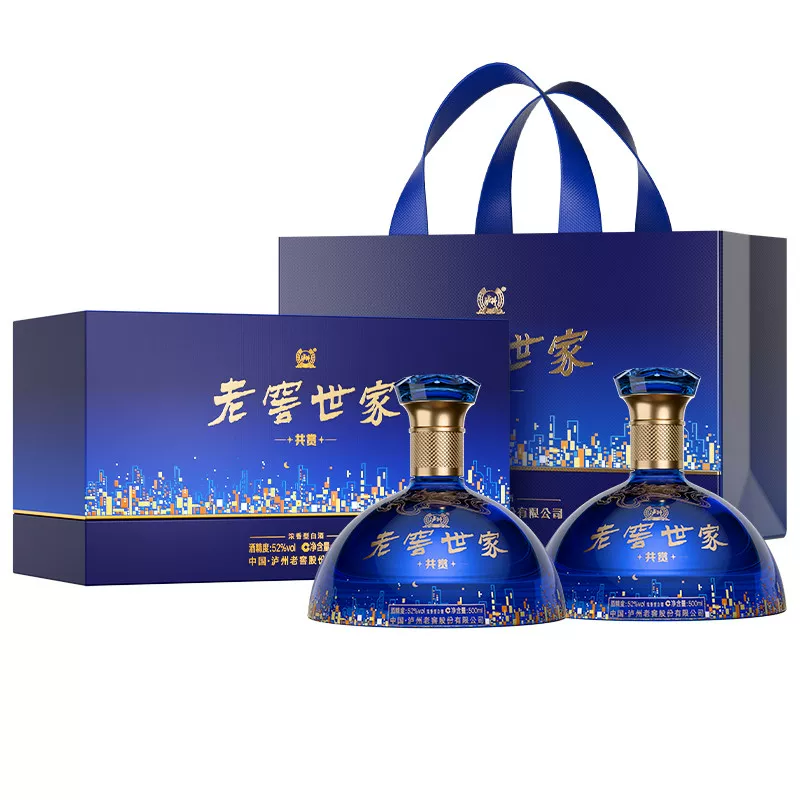 泸州老窖浓香型纯粮白酒礼盒礼盒装52%Vol500ml 39.5元 - 86线报