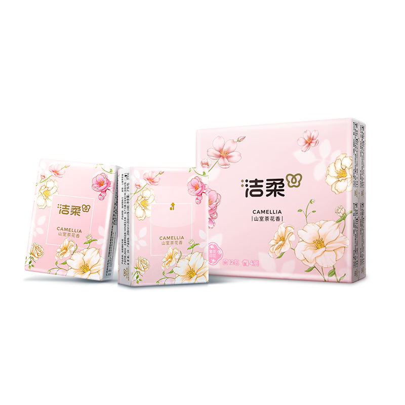 洁柔4层手帕纸7片×12包繁花香 4.9元 - 美泡泡 洁柔4层手帕纸7片×12包繁花香 4.9元 - 美泡泡