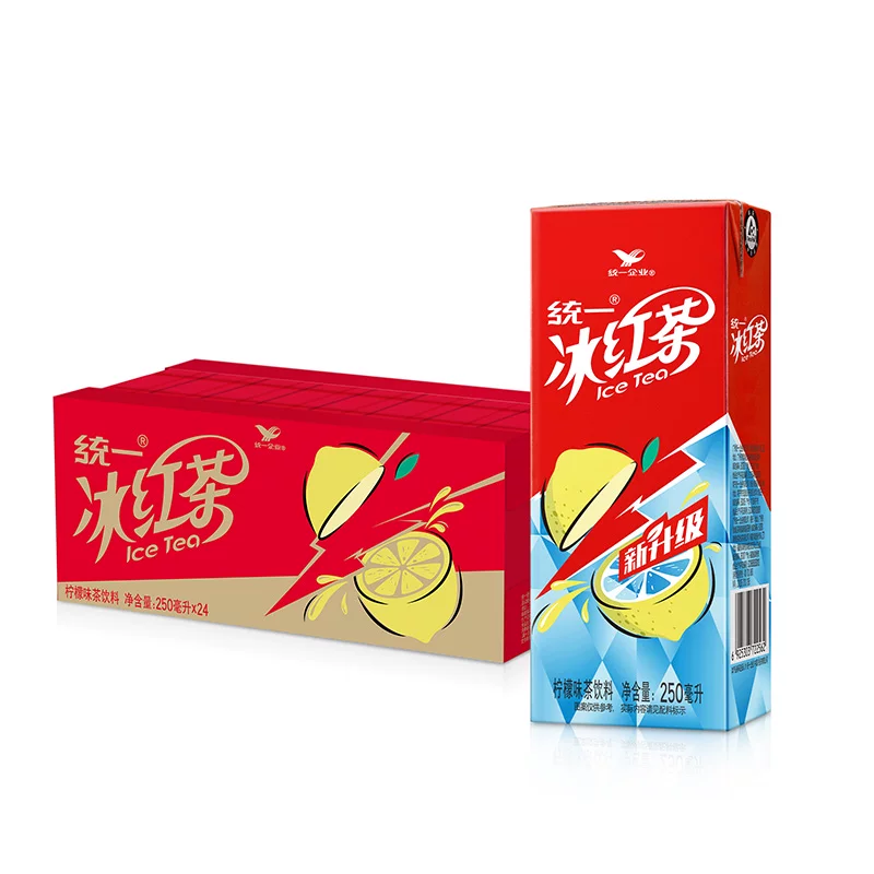 统一冰红茶柠檬饮料250ml*24盒 21.33元 - 86线报 统一冰红茶柠檬饮料250ml*24盒 21.33元 - 86线报