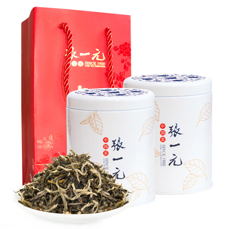 张一元茉莉花茶特级白雪香150g 75g*2罐 配手提袋 115.45元 - 86线报
