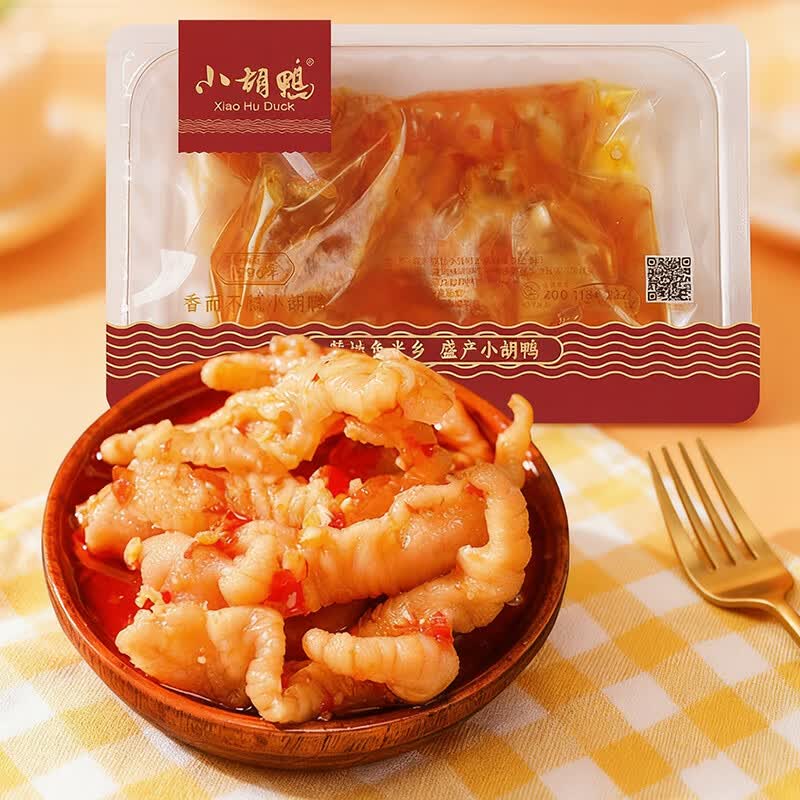 小胡鸭蒜香味无骨鸡爪200g 需买5件 7.98元 - 线报酷 小胡鸭蒜香味无骨鸡爪200g 需买5件 7.98元 - 线报酷