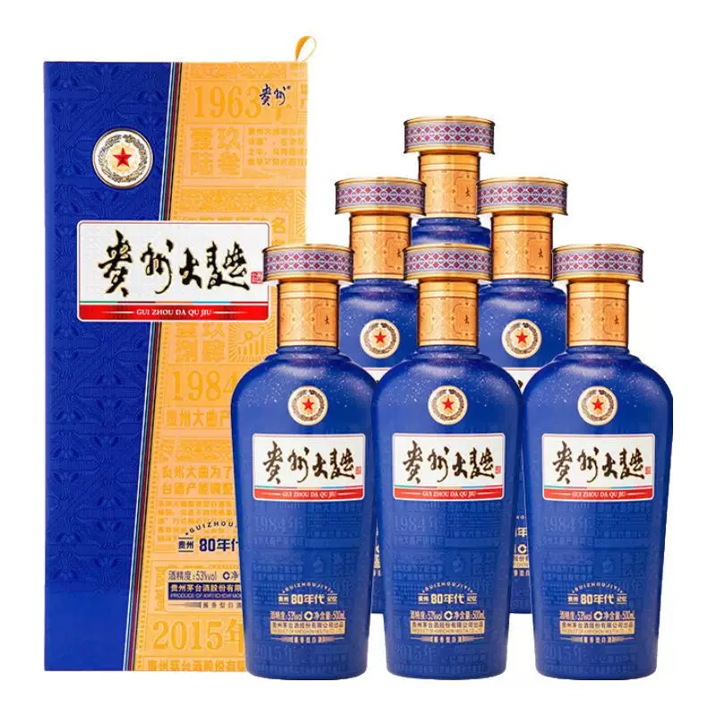 贵州大曲53%vol酱香型白酒500ml*6瓶 773.22元 - 86线报 贵州大曲53%vol酱香型白酒500ml*6瓶 773.22元 - 86线报