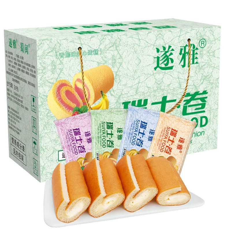 蜀闽瑞士卷混合口味10包装1盒 5.88元 - 86线报 蜀闽瑞士卷混合口味10包装1盒 5.88元 - 86线报