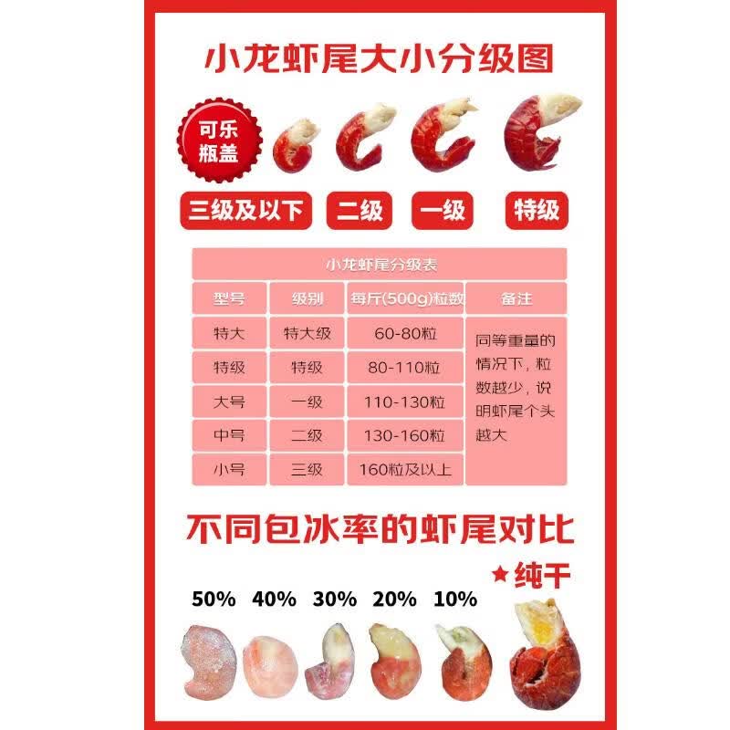 缤鲜熟冻龙虾尾特大号特级3斤净 69.8元 - 86线报