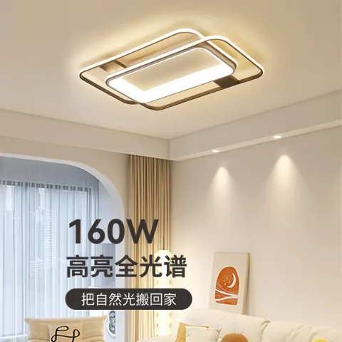 雷士 Lighting照明现代简约客厅灯led北欧吸顶灯具小米全屋智能套餐卧室 215元 图片 1