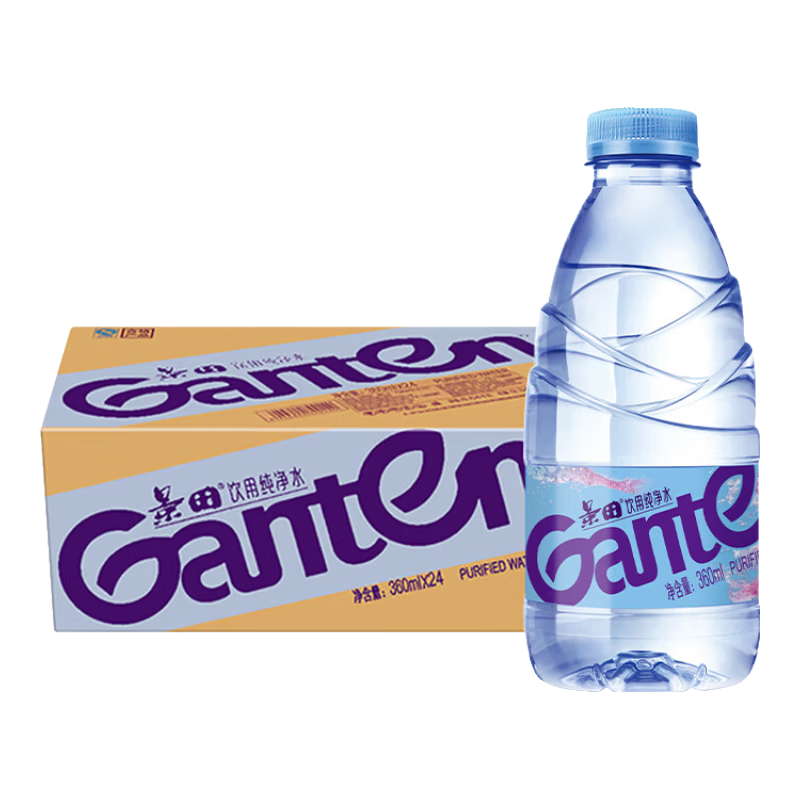 景田饮用纯净水360ml×24瓶箱装 16.57元 - 86线报 景田饮用纯净水360ml×24瓶箱装 16.57元 - 86线报