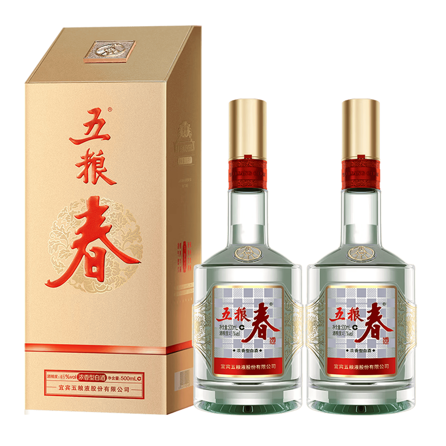 五粮春第二代52度500ml*2瓶 360元 - 86线报