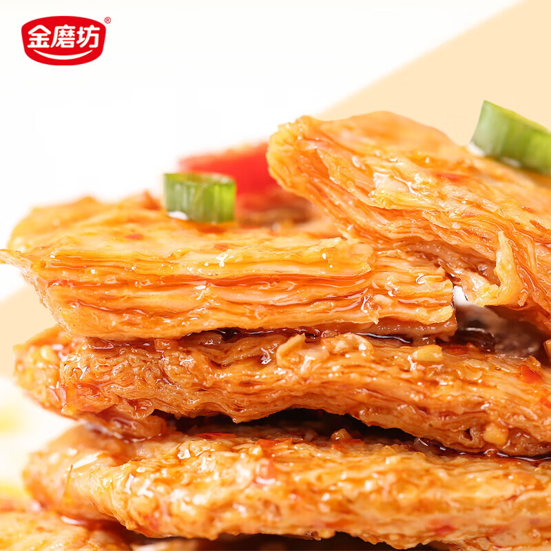金磨坊手撕素肉卷豆干麻辣仔鸡味20g*20包 7.41元 - 86线报