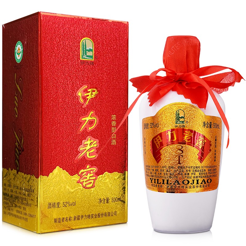 伊力牌伊力老窖52%vol浓香型白酒500ml单瓶装 91.67元 - 86线报