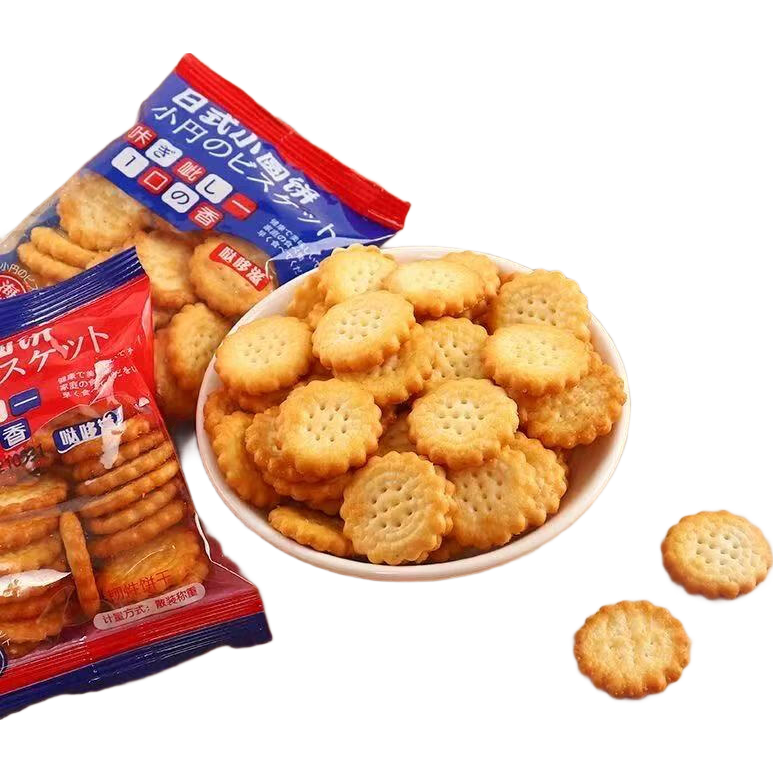 日式小圆饼 锅巴苏打夹心饼干10包 1.1元 - 线报酷 日式小圆饼 锅巴苏打夹心饼干10包 1.1元 - 线报酷