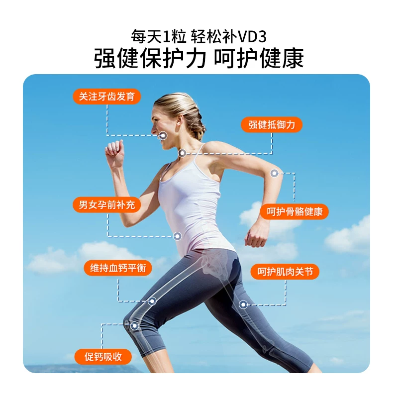 多特倍斯维生素D3 5000IU软胶囊180粒 40.2元 - 86线报