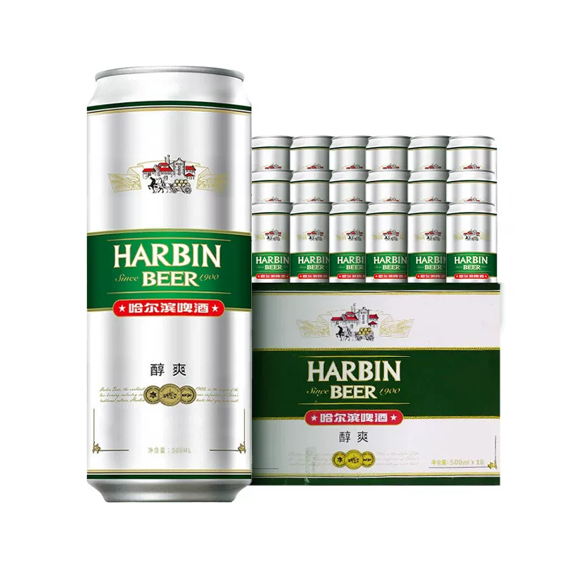 哈尔滨啤酒500ml*18醇爽啤酒 24.65元 - 86线报 哈尔滨啤酒500ml*18醇爽啤酒 24.65元 - 86线报