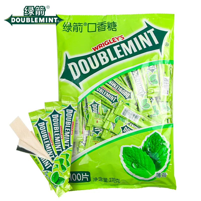 绿箭口香糖100片条装箭牌薄荷糖1大袋清凉清口接吻糖果清新口气 19.9元 - 86线报
