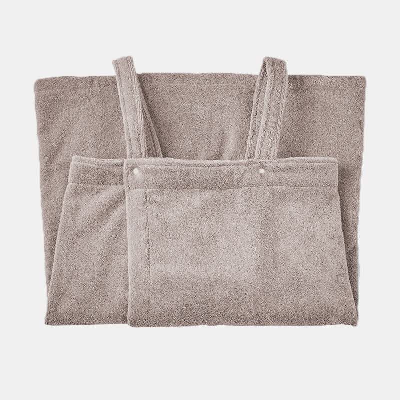 SANLI抗菌纯棉浴裙吸水速干睡袍76*50cm660g 需买2件 19.9元 - 86线报