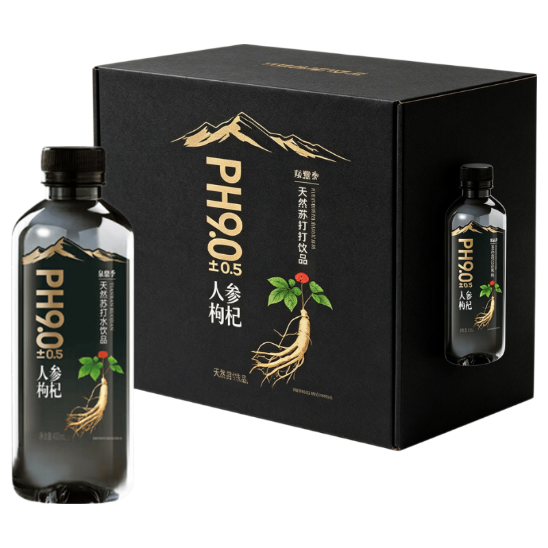 泉鼎季人参枸杞苏打水400ml×24瓶 24.8元 - 86线报 泉鼎季人参枸杞苏打水400ml×24瓶 24.8元 - 86线报