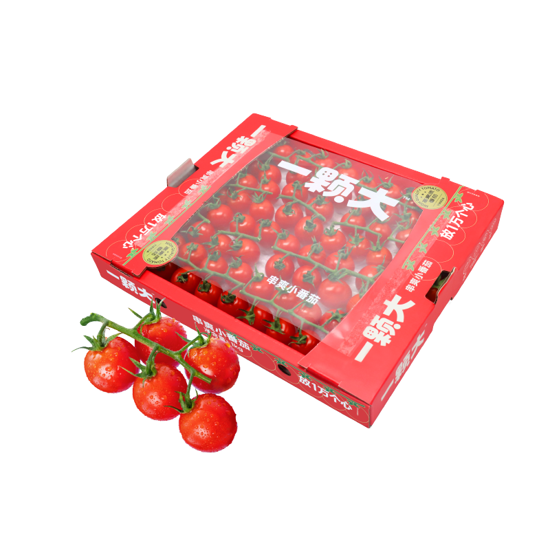 京鲜生一颗大樱桃串番茄水果西红柿1kg*2件 39.9元 - 86线报